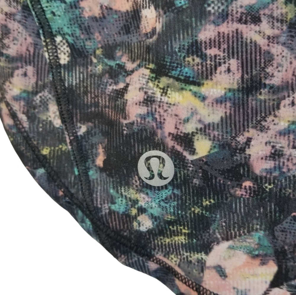 LULULEMON Sculpt Tank II Size 6 Dappled Dazed Multi Run Athleisure Gym Mesh - Picture 3 of 11